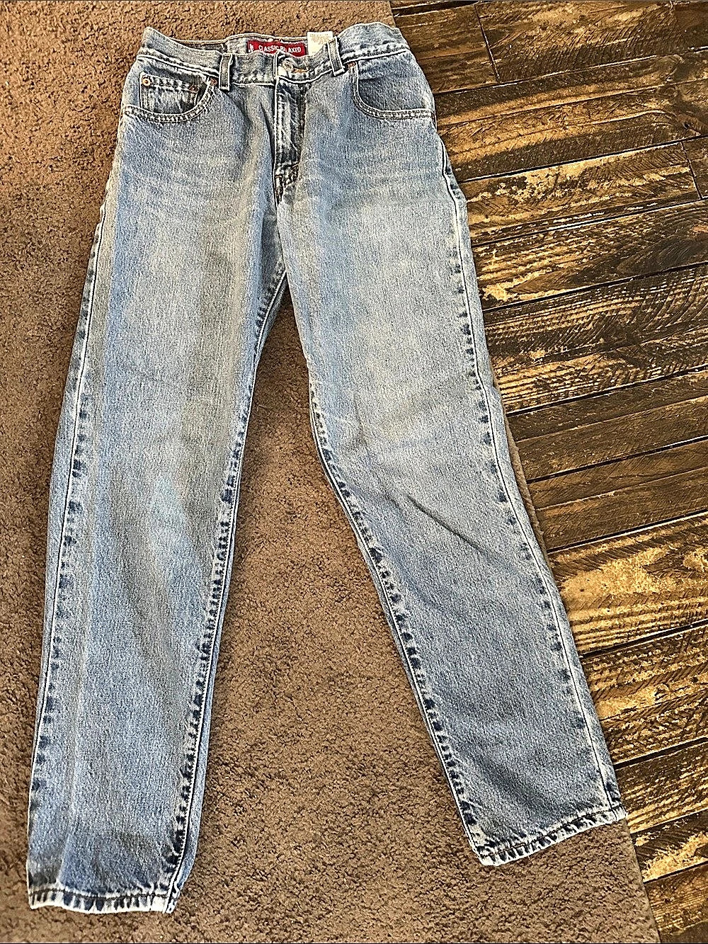Levi's 550 Classic Relaxed Fit Jeans Blue Denim
